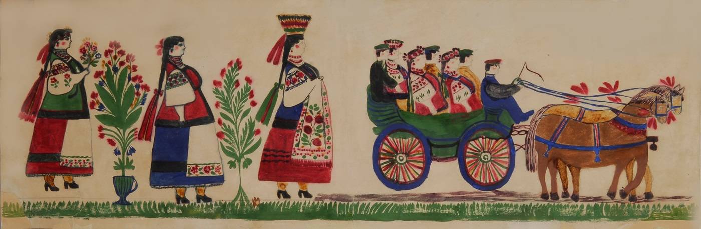 Bilokin N. Wedding train