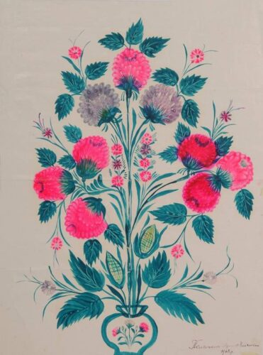 Pylypenko Ya. The flowers in vase
