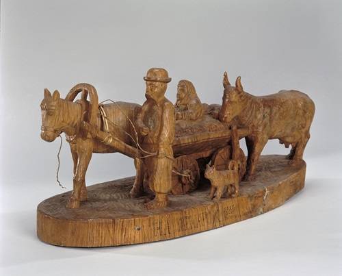 Антон Штепа (1903–2005) Скульптурна композиція «На ярмарок»