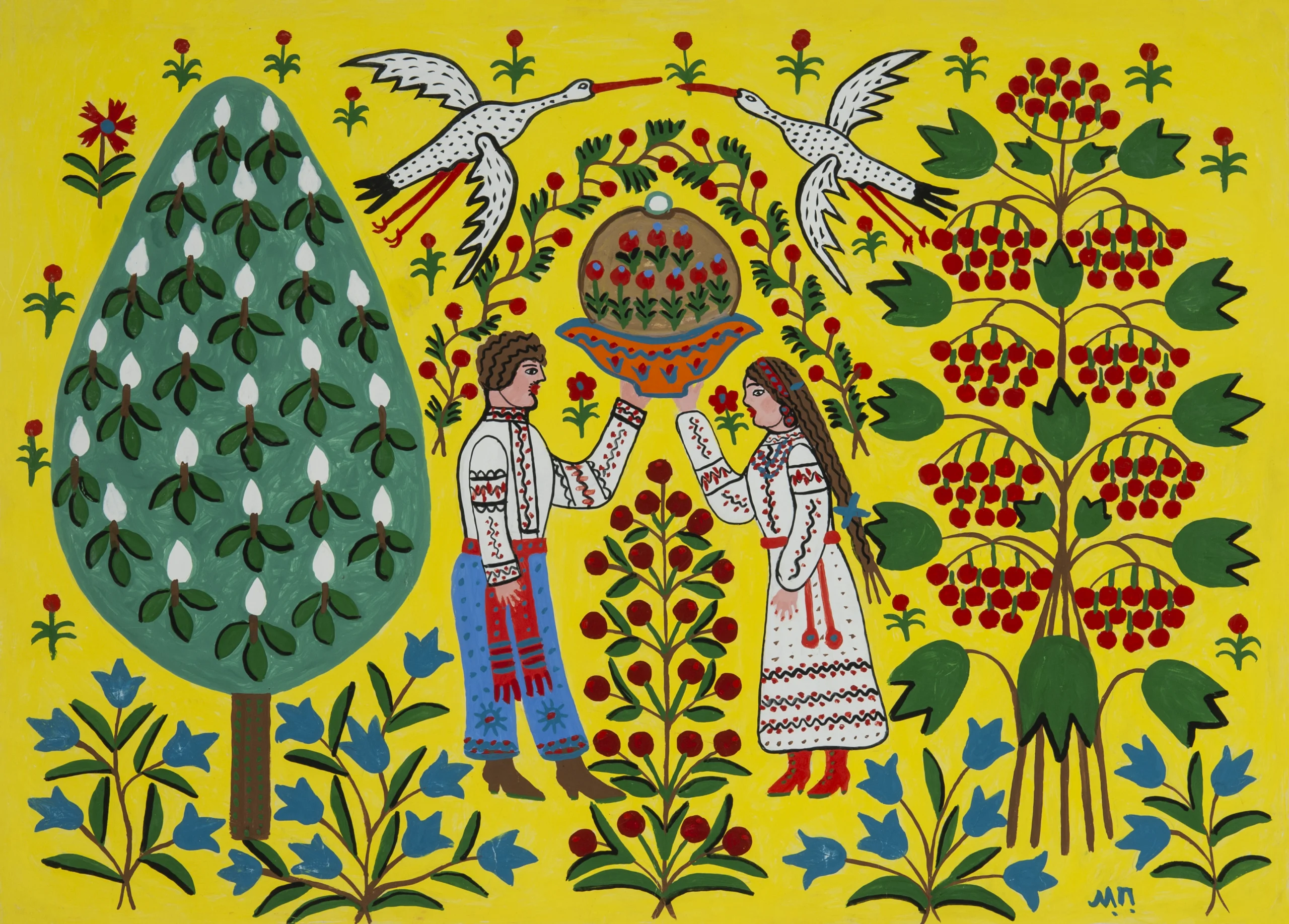 I give a Ukrainian loaf…