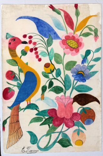 Птах на гілці Пшеченко Євмен (1880-1932)