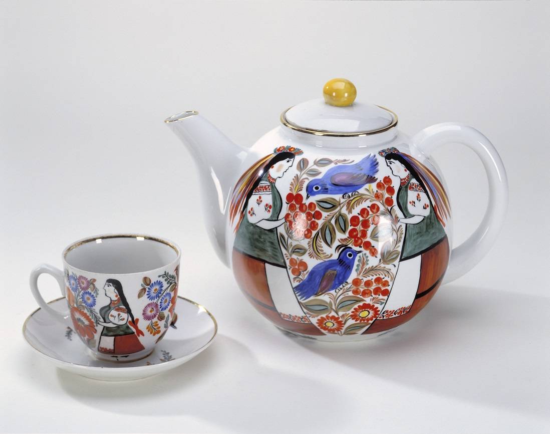 Vira Pavlenko (1912–1991). Tea set