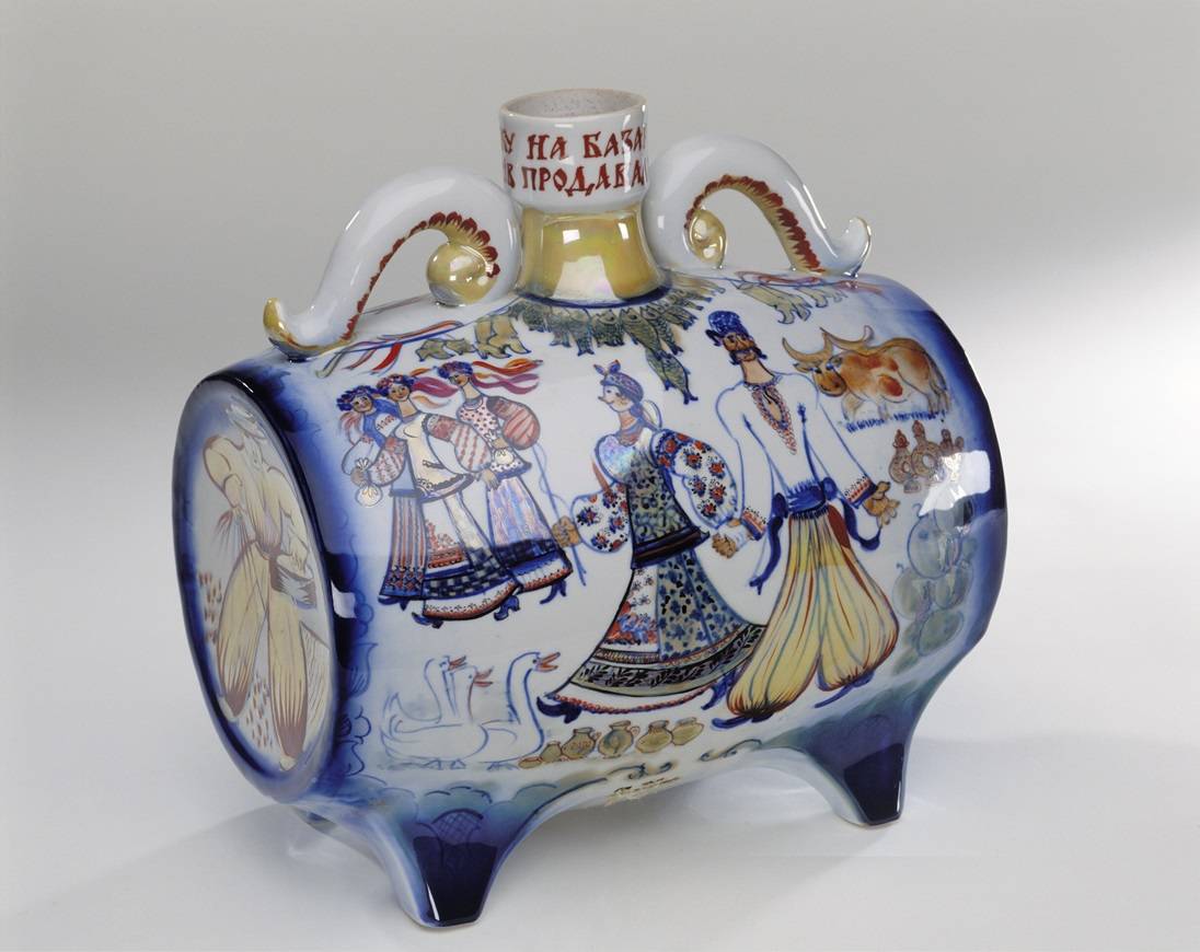 Keg from the set In the Market