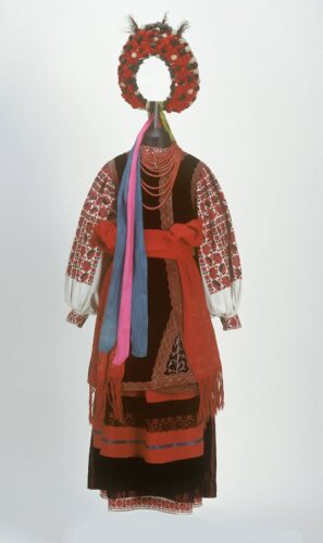 Одяг нареченої. Київська обл.