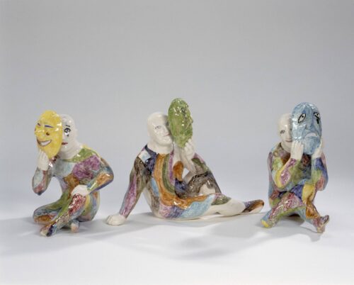 Ольга Рапай (1929–2012). Композиція «Маски»